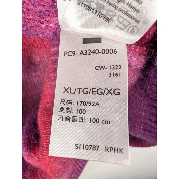 Levi's Pink and Purple Striped Crew Neck Sweater - Picture 4 of 14